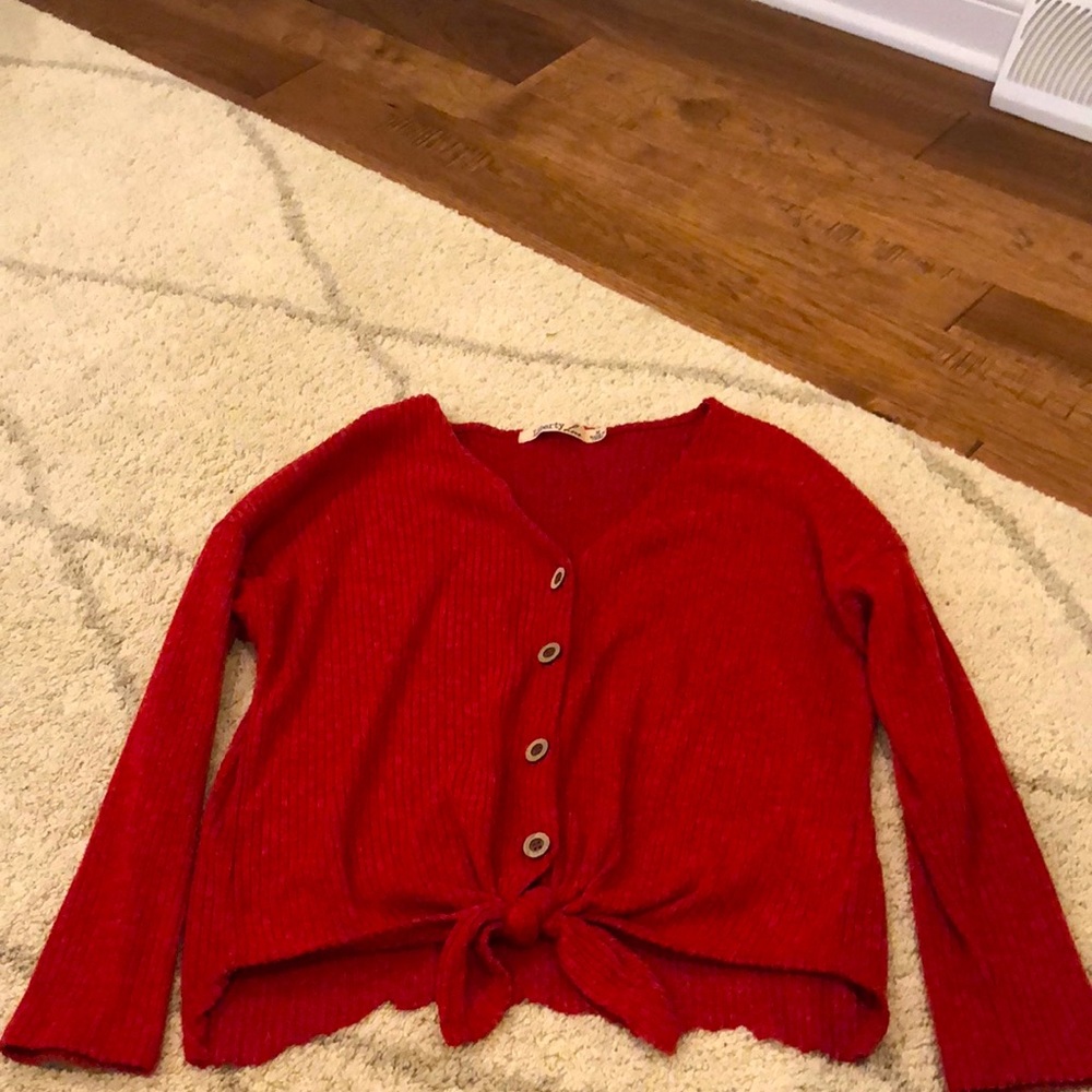 Liberty Love red blouse